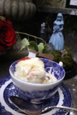 Disneyland Haunted Mansion anniversary ice cream cake MiceChat finished 3