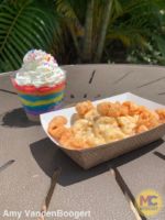 busch gardens tampa bier fest rainbow cheesecake goat cheese mac n cheese