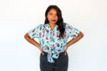 cakeworthy-roger-rabbit-button-up-shirt-on-model-2