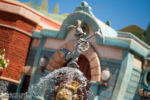 Roger Rabbit fountain in Toon Town