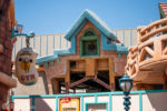 Mickey and Minnie’s Runaway Railway construction at Disneyland