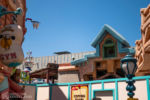 Mickey and Minnie’s Runaway Railway construction at Disneyland