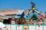 Mickey and Minnie’s Runaway Railway construction at Disneyland