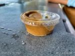Disneyland-Halloween Treats Fantasyland Matterhorn Churro Cart Pumpkin dipping sauce-micechat