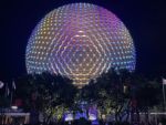 Epcot Beacons of Light with trees