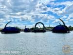 Epcot Harmonious Barges daytime