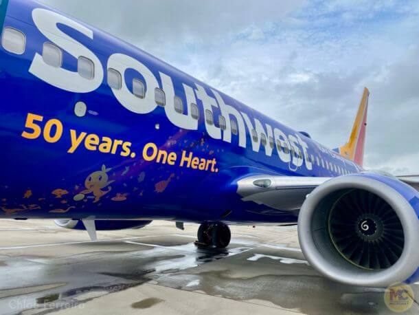 , Walt Disney World and Southwest Airlines Unveil Pixie-Dusted Plane & Contest!