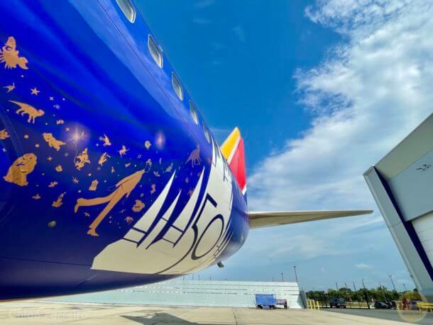 , Walt Disney World and Southwest Airlines Unveil Pixie-Dusted Plane & Contest!