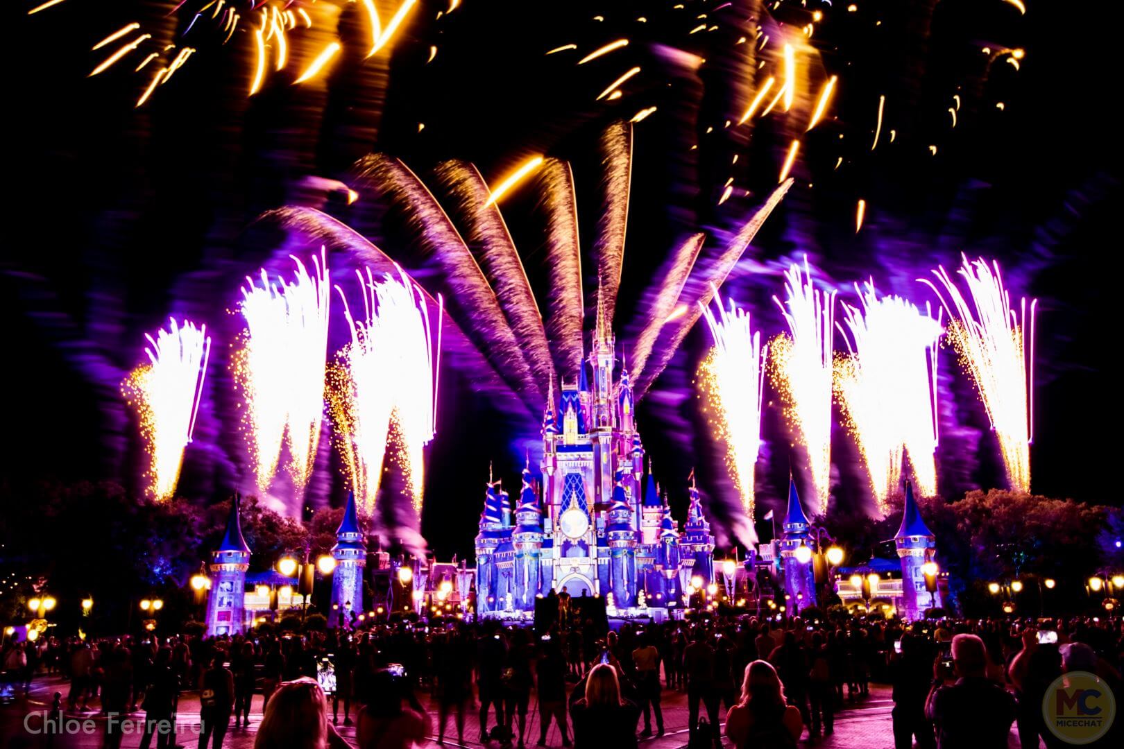 , NEW Disney Enchantment Fireworks Light Up the Sky at Magic Kingdom