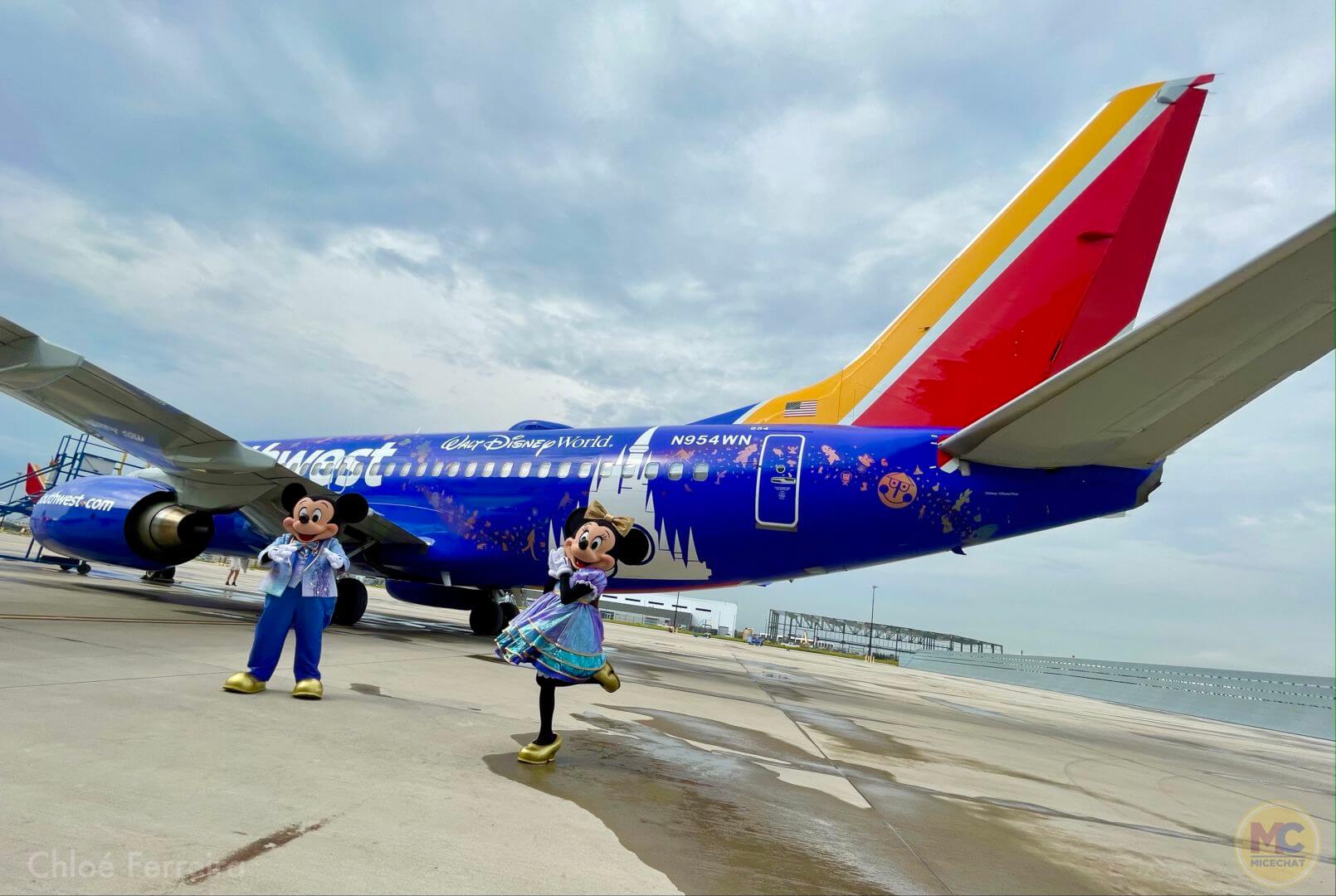 , Walt Disney World and Southwest Airlines Unveil Pixie-Dusted Plane & Contest!