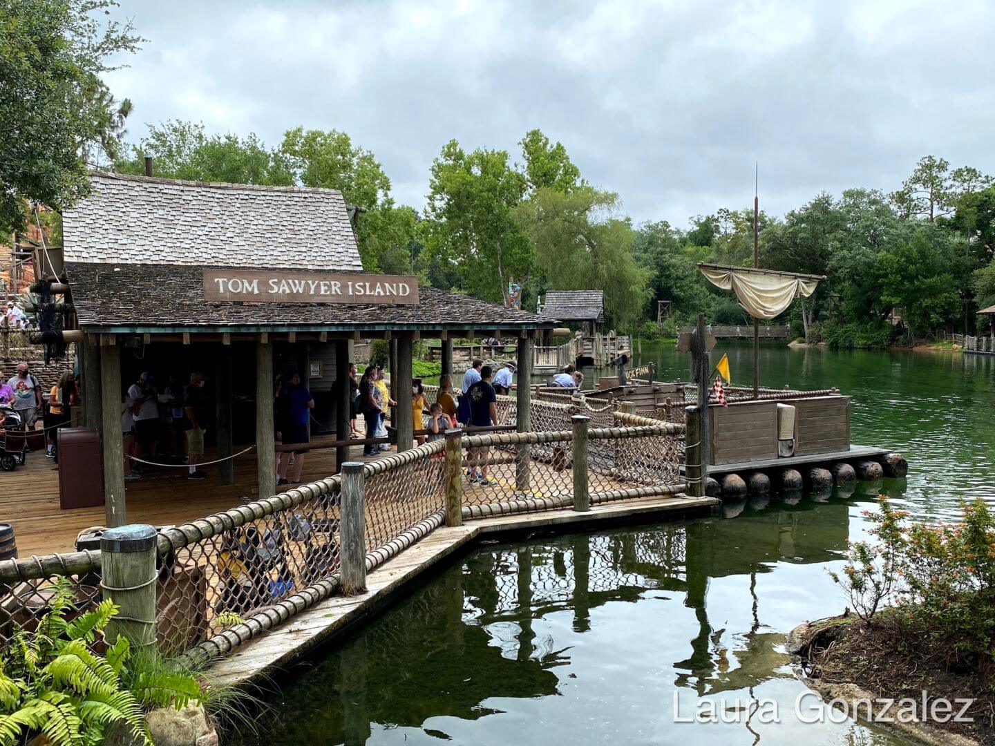 , Seeking Adventure on Tom Sawyer Island at the Magic Kingdom