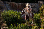 Indian Chief on the Rivers of America at Disneyland