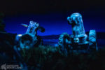 Radiator Springs Racers tipping tractors
