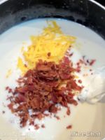 Copycat Carnation Cafe Baked Potato Soup Mickey’s Main Street Halloween Party finished 2MiceChat