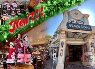 FIRST LOOK: Plaza Point Holiday Shoppe NOW OPEN at Disneyland