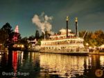 Disneyland River Mark Twain Night-micechat