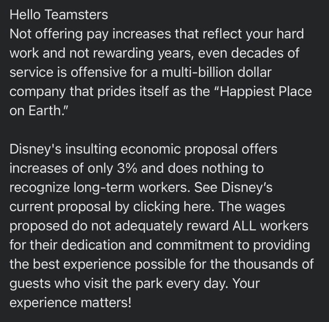 , Disneyland Strike Update: Crisis Averted &#8211; Here&#8217;s What Cast Get