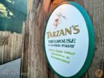Disneyland adventureland Tarzan Trehouse Closed Today sign-micechat