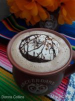 Spicy Hot Chocolate Marshmallow Dia de los muertos coco drink