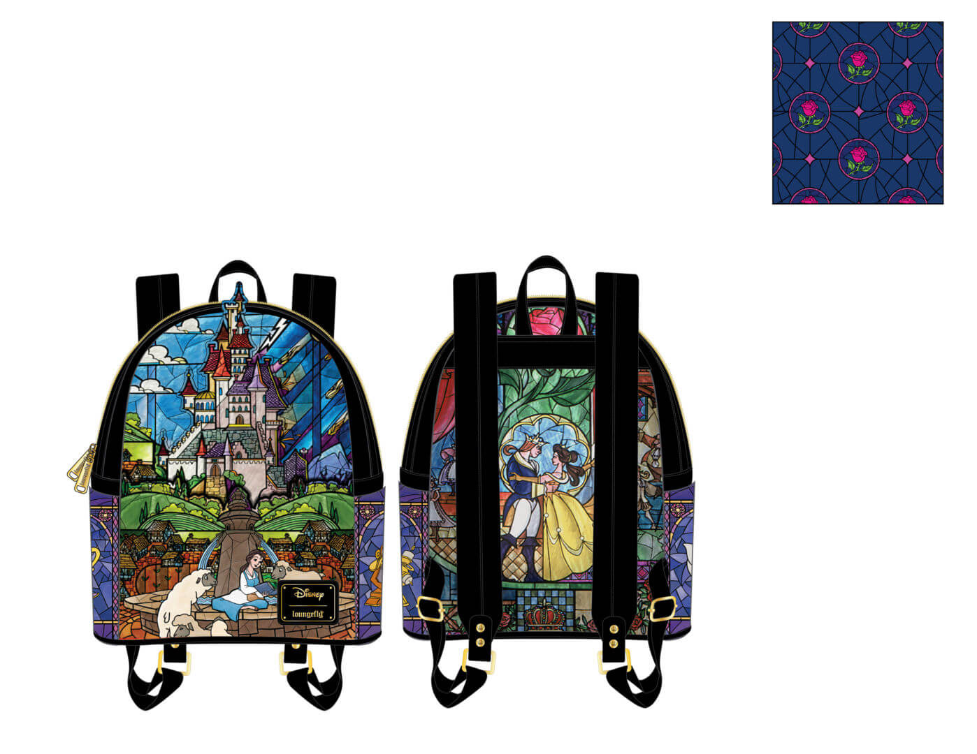 , Evil Stepsisters and Stained Glass Belle Star in Loungefly’s November Collections