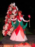 Busch Gardens Christmas Town Poinsettia Princess
