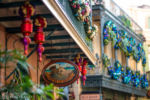 Disneyland New Orleans Square Christmas holiday decorations mardi gras DSC_8942-X5