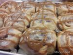 Walt Disney World Magic Kingdom Gaston’s Tavern Giant Cinnamon Roll MiceChat Finished batch