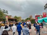 Disney California Adventure Crowds Parade Route Rain-micechat