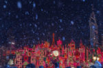 Disneyland Christmas Small World Snow-micechat