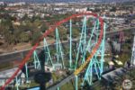 Knotts Berry Farm_Xcelerator Paint Job_North Helix