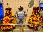 Universal Studios Hollywood Christmas despicaable me trees queue