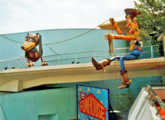 Yesterland: Toy Story Funhouse at Disneyland Toy Story Funhouse and Hamm’s All-Doll Revue