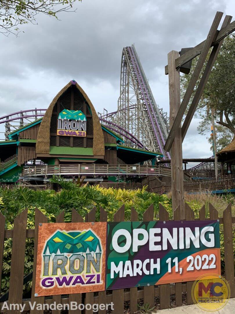, Busch Gardens Tampa Update – The Big Easy Rolls In