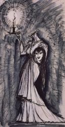 Disney Haunted Mansion Marc Davis concept art