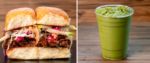 Disneyland Lunar New Year Pork SLider Gree Tea Slush