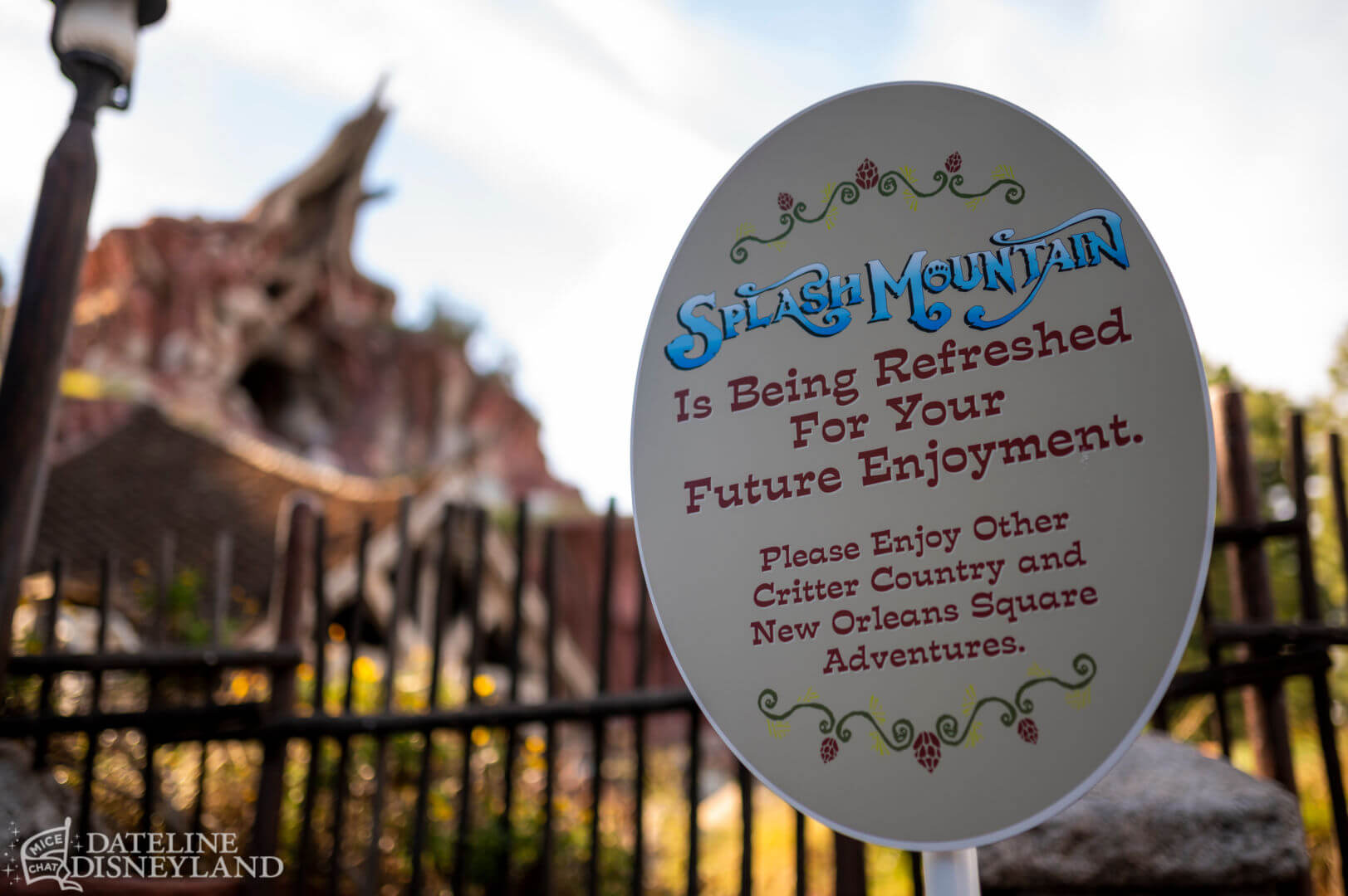 , Dateline Disneyland: Character Conundrum, Spring Sprung & Construction Hum