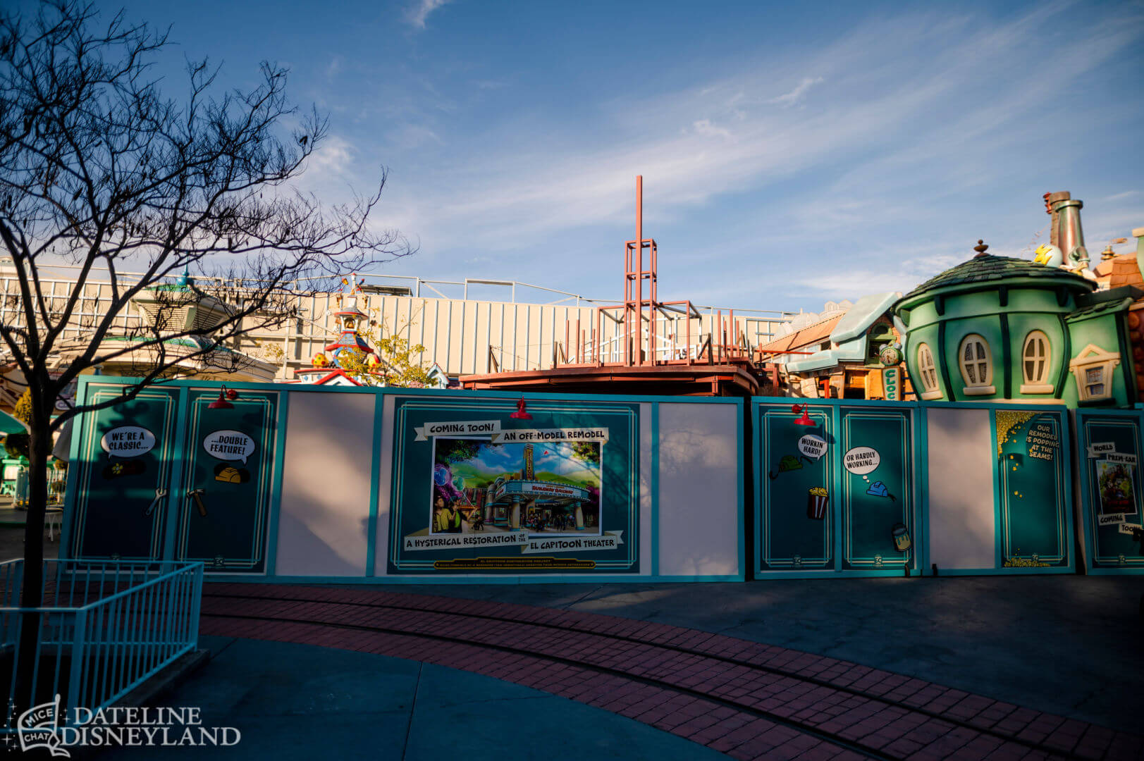 , Dateline Disneyland: Character Conundrum, Spring Sprung & Construction Hum