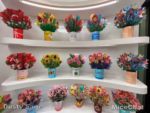 downtown disney lovepop flower wall-micechat