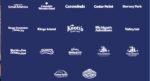 Cedar Fair Parks Logos