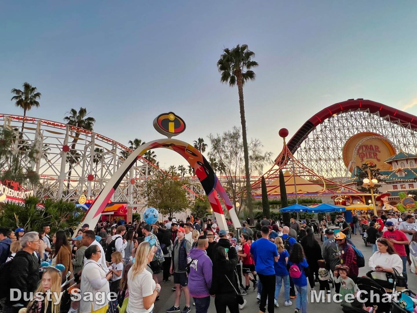 , Disneyland Update &#8211; Relighting the Night, Trams Take Flight, Out of Sight