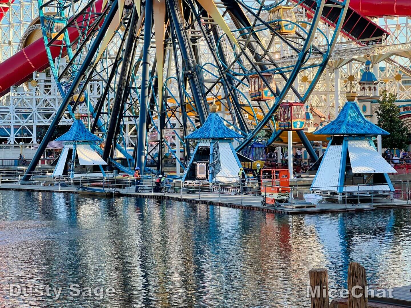 , Disneyland Update – Relighting the Night, Trams Take Flight, Out of Sight