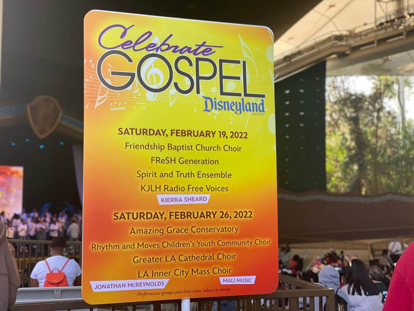Disneyland - Celebrate Gospel