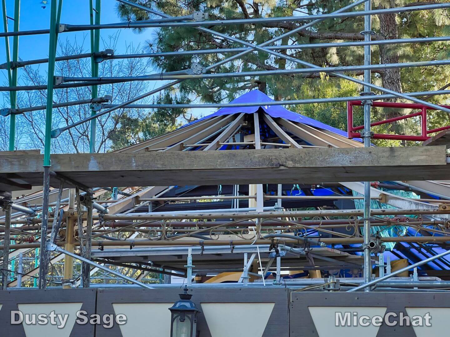 , Disneyland Update &#8211; Relighting the Night, Trams Take Flight, Out of Sight