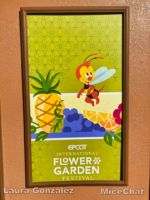 Epcot Flower and Garden Festival Bee Poster-micechat
