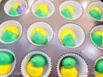TODAY Cafe Macaron Mardi Gras Cake Universal Orlando Disney Dish MiceChat batter
