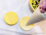 TODAY Cafe Macaron Mardi Gras Cake Universal Orlando Disney Dish MiceChat macaron filling 2