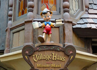 Village Haus Restaurant at Disneyland