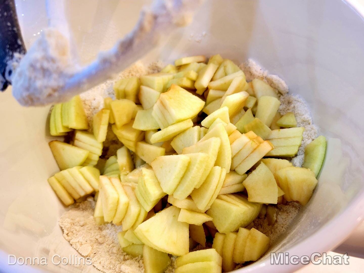 , Disney Dish: Irish Apple Cake with Custard Sauce