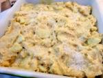 Disney Dish St. Patrick’s Irish Apple Cake with Custard Sauce MiceChat dough before baking