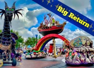 Diminished Festival of Fantasy Parade Returns to Magic Kingdom